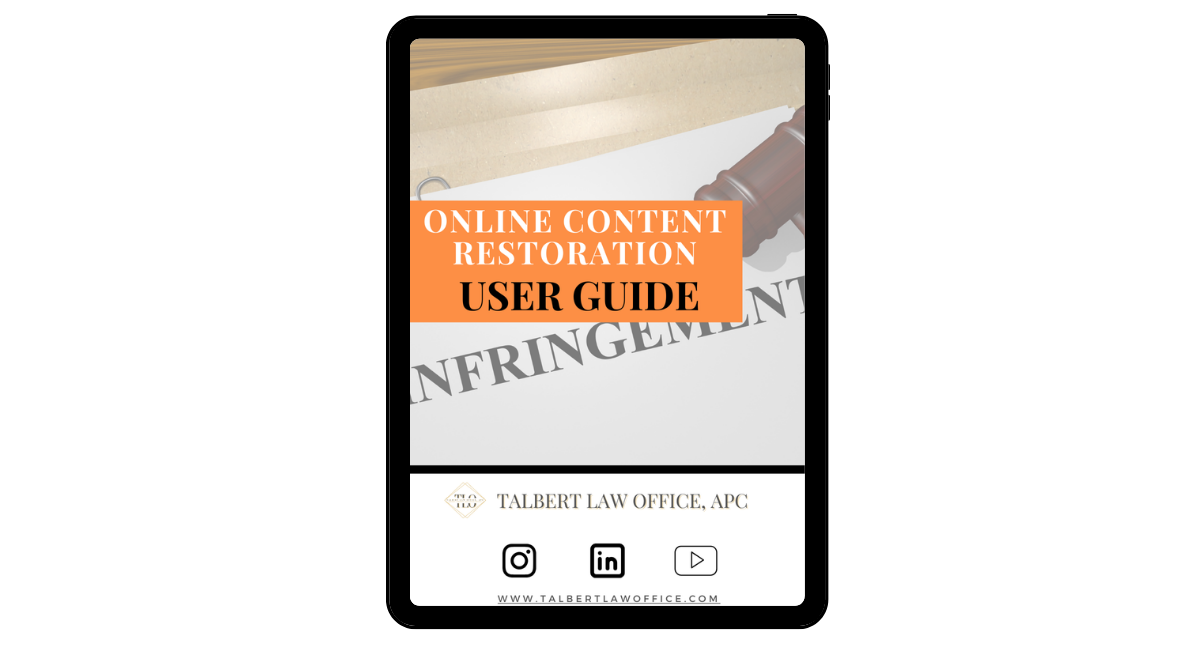 Online Content Restoration Notice