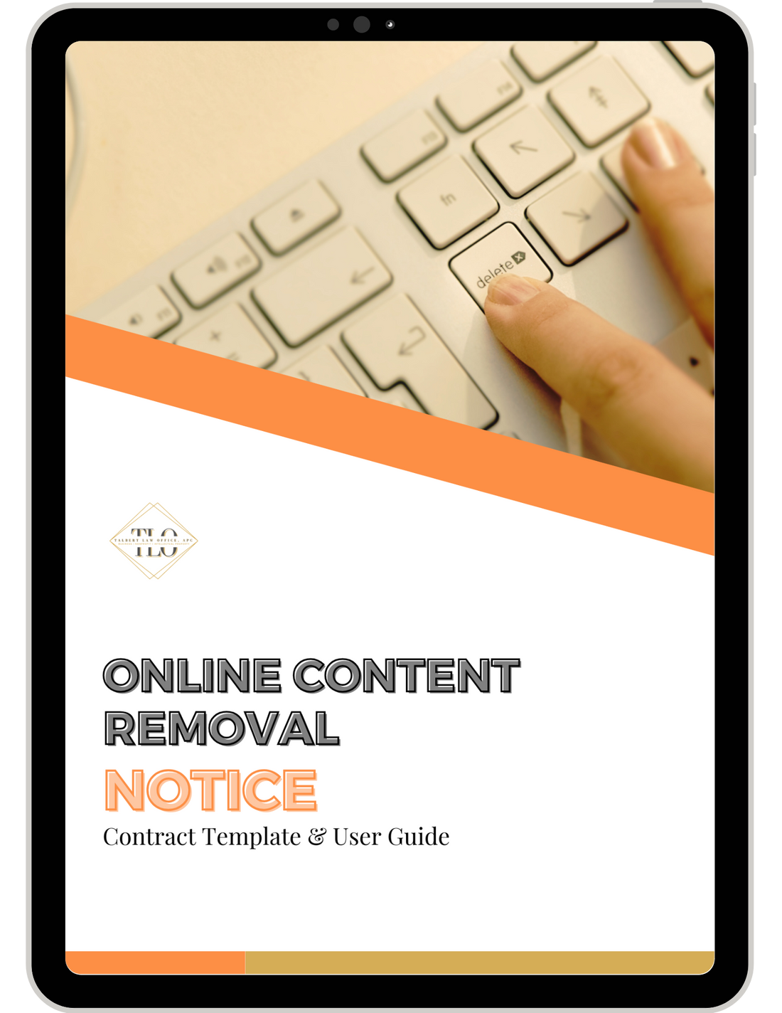 Online Content Removal Notice