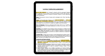 Employee Agreement