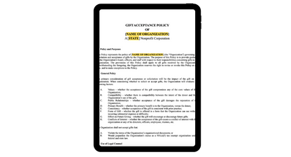 Essential Nonprofit Policies Toolkit Bundle
