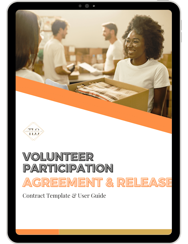 Volunteer Participation Agreement &amp; Release